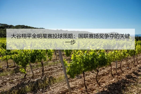 大谷翔平全明星赛投球策略：国联赛扬奖争夺的关键一步
