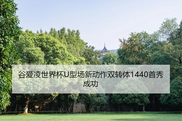 谷爱凌世界杯U型场新动作双转体1440首秀成功